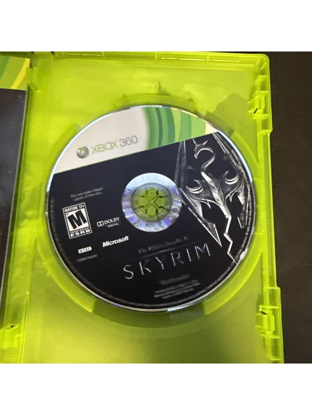 The Elder Scrolls V: Skyrim for Xbox 360 - USED - CIB w/ Premium Quality Map 🔥